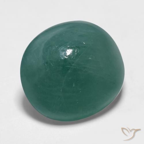 Grandidierita Azul-verde natural de 11.10 ct, Ovalada, Translúcido