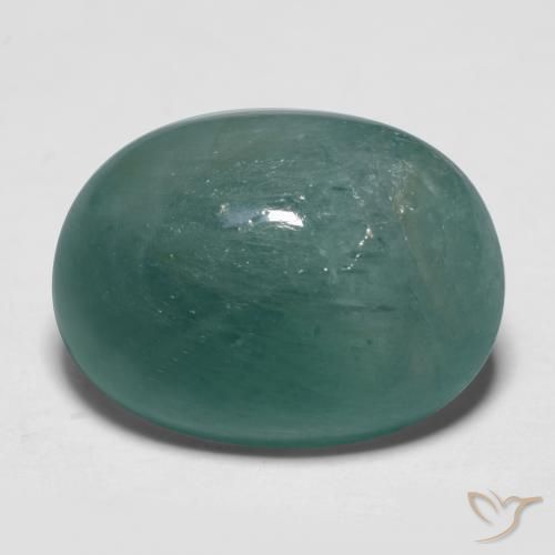 12.29ct Natural Azul verdoso Grandidierita, Ovalada, Translúcido