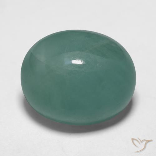 10.64ct Natural Azul verdoso Grandidierita, Ovalada, Translúcido