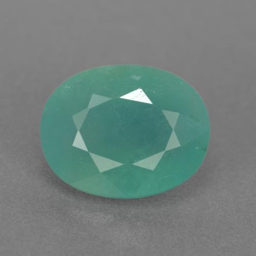Grandidierita Verde azulado medio natural de 2.87 ct, Corte Óvalo, VS-SI