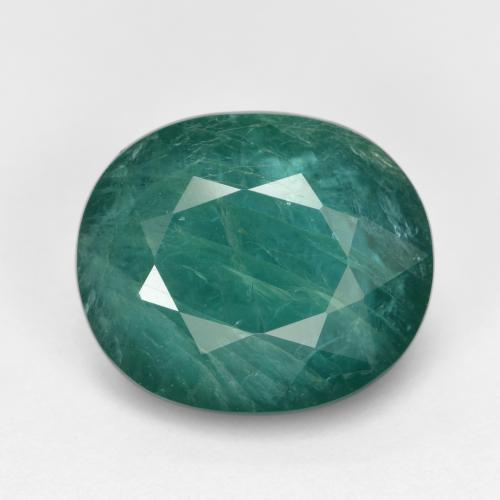 Grandidierita Turquesa intenso natural de 5.04 ct, Corte Óvalo, VS-SI