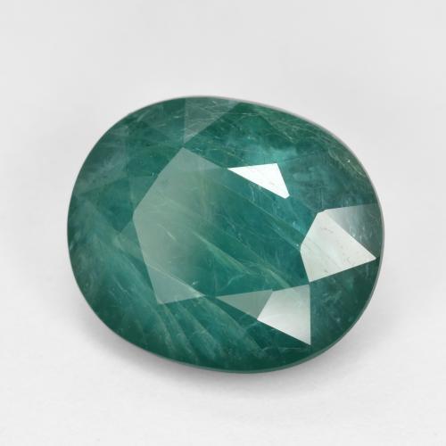 Grandidierita Turquesa intenso natural de 5.04 ct, Corte Óvalo, VS-SI