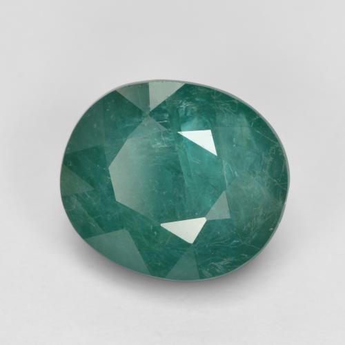 Grandidierita Azul-verde natural de 3.36 ct, Corte Óvalo, VS-SI