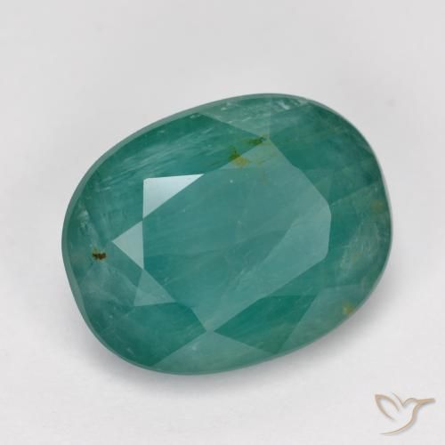 Grandidierita Azul verde oscuro natural de 4.60 ct, Ovalada, SI