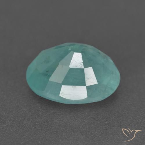 Grandidierita Turquesa natural de 3.39 ct, Ovalada, VS-SI