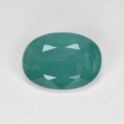 Grandidierita Azul-verde natural de 1.64 ct, Corte Óvalo, VS-SI