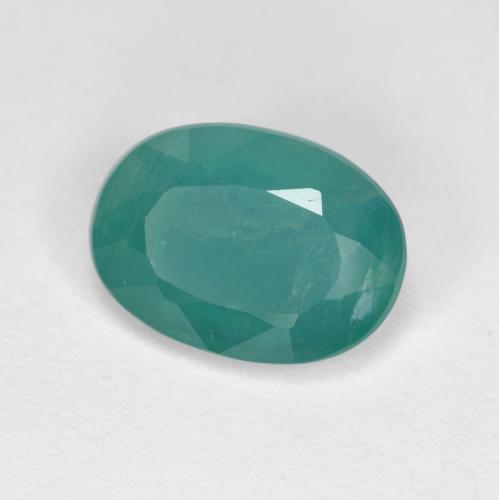 Grandidierita Azul-verde natural de 1.64 ct, Corte Óvalo, VS-SI