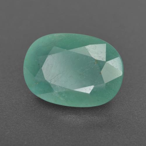 Grandidierita Verde azulado medio natural de 3.30 ct, Corte Óvalo, VS-SI