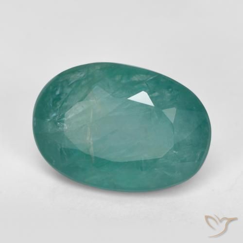 Grandidierita turquesa natural de 2,44 ct, corte óvalo, SI