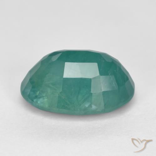 Grandidierita turquesa natural de 2,44 ct, corte óvalo, SI
