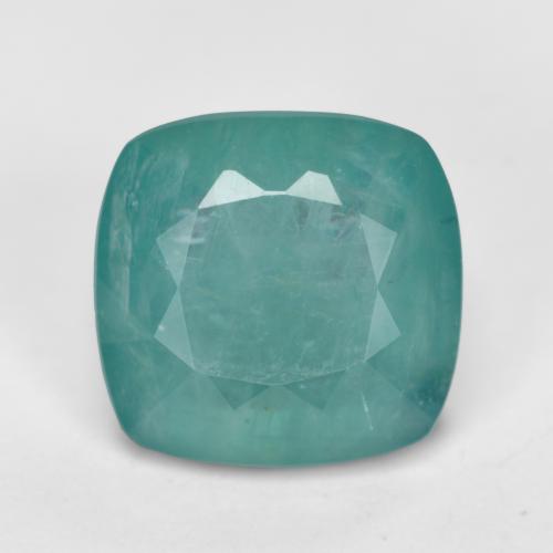 Grandidierita turquesa natural de 2,24 ct, corte cojín, SI