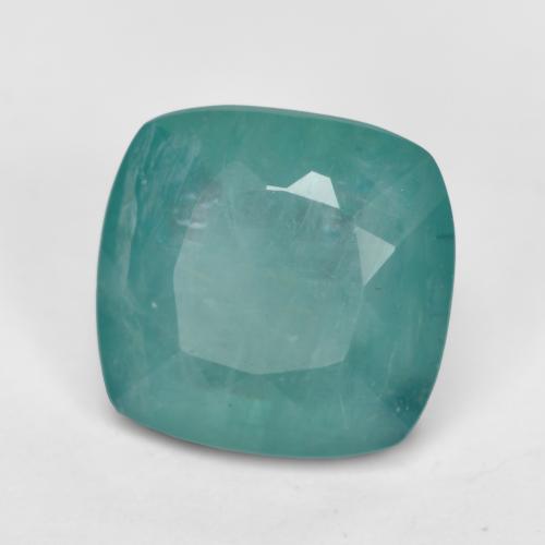 Grandidierita turquesa natural de 2,24 ct, corte cojín, SI