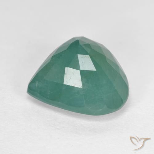 Grandidierita Azul-verde natural de 4.17 ct, En forma de pera, VS-SI