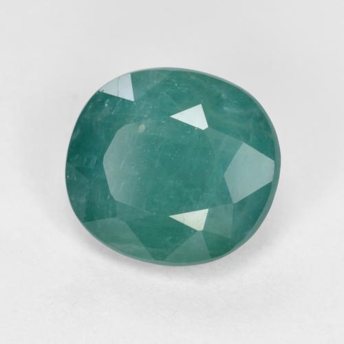 Grandidierita azul verdoso natural de 1,56 ct, corte óvalo, VS-SI