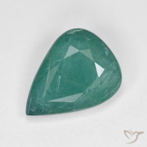 3.10ct Natural Turquesa intenso Grandidierita, En forma de pera, VS-SI