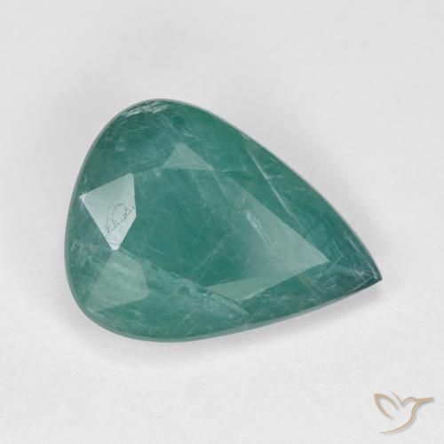 Grandidierita Turquesa intenso natural de 3.10 ct, En forma de pera, VS-SI