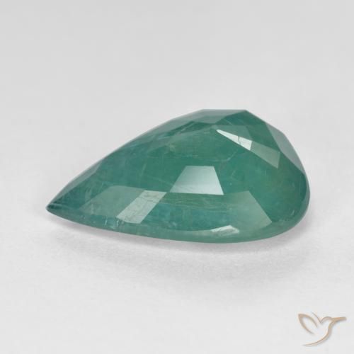Grandidierita Turquesa intenso natural de 3.10 ct, En forma de pera, VS-SI