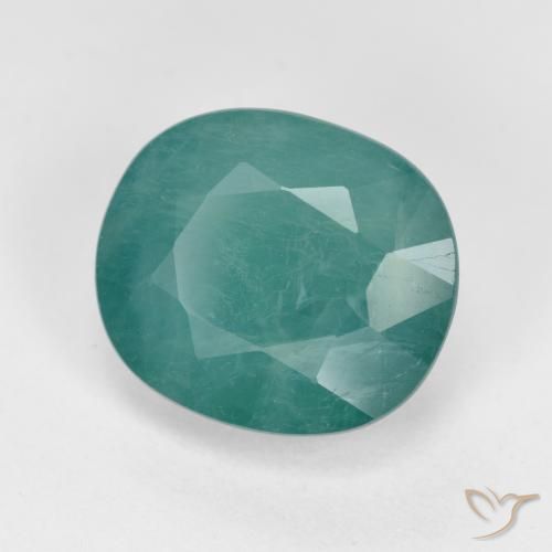 Grandidierita Turquesa natural de 4.28 ct, Ovalada, VS-SI