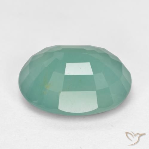 Grandidierita Verde azulado medio natural de 3.04 ct, Ovalada, SI
