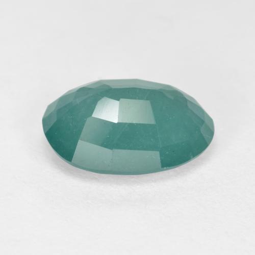 Grandidierita turquesa natural de 1,92 ct, corte óvalo, SI