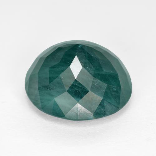 Grandidierita Verde azulado oscuro natural de 6.66 ct, Corte Redondo, SI-I1