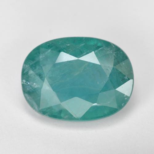 Grandidierita Verde azul natural de 4.19 ct, Corte Óvalo, SI-I1