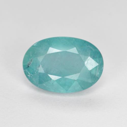 Grandidierita Cerceta oscuro natural de 2.61 ct, Corte Óvalo, SI-I1