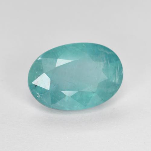 Grandidierita Cerceta oscuro natural de 2.61 ct, Corte Óvalo, SI-I1