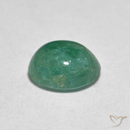 Grandidierita Verde azulado natural de 1.40 ct, Ovalada, Translúcido