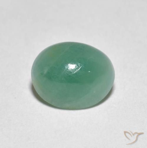 1.86ct Natural Verde azulado Grandidierita, Ovalada, Translúcido