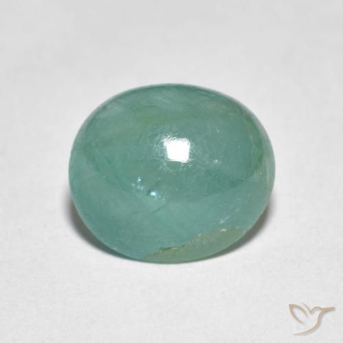 2.93ct Natural Azul verdoso Grandidierita, Ovalada, Translúcido