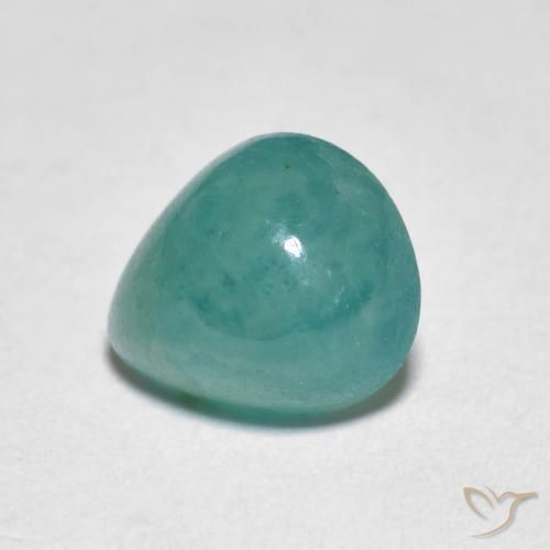 Grandidierita Turquesa natural de 1.49 ct, En forma de pera, Translúcido