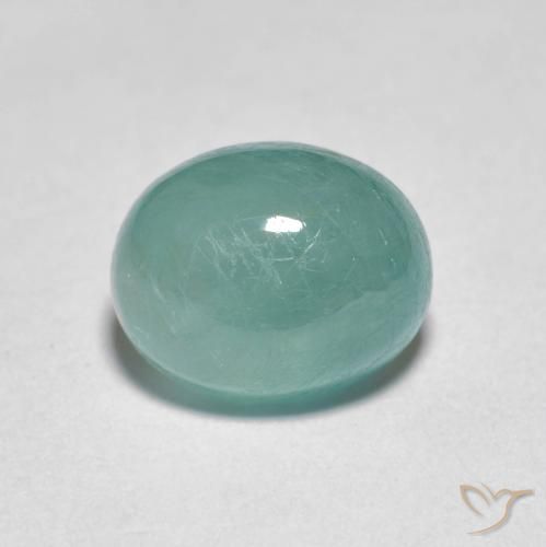 2.55ct Natural Verde azul Grandidierita, Ovalada, Translúcido