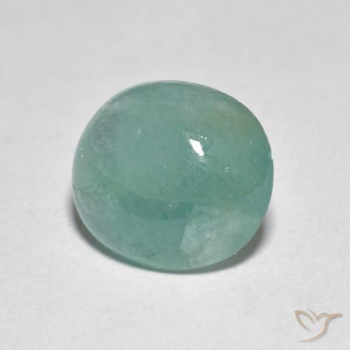 Grandidierita Verde azulado claro natural de 3.09 ct, Ovalada, Translúcido