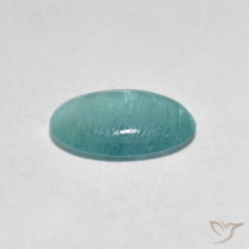Grandidierita Verde azul medio natural de 1.15 ct, Ovalada, Transparente