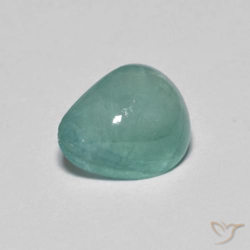 0.99ct Natural Azul verdoso Grandidierita, En forma de pera, Translúcido