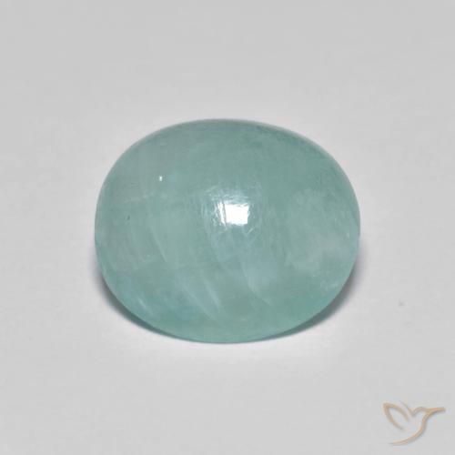 2.53ct Natural Verde azulado Grandidierita, Ovalada, Translúcido
