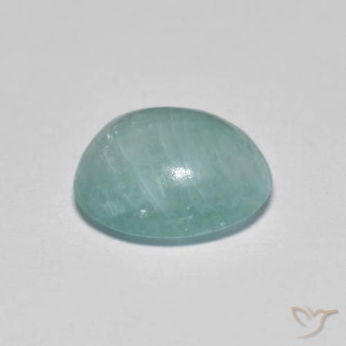 Grandidierita Verde azulado natural de 2.53 ct, Ovalada, Translúcido