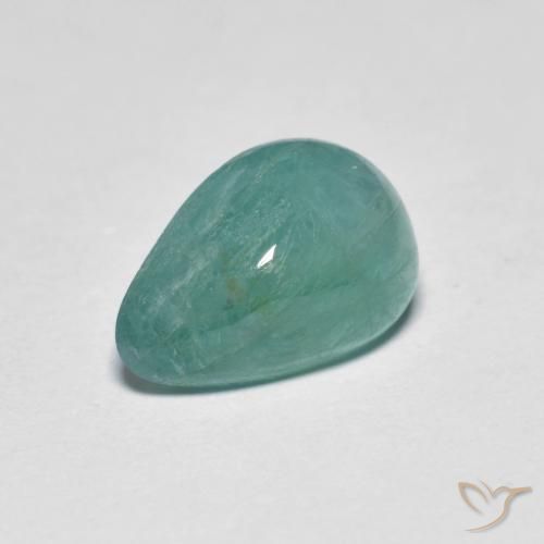 Grandidierita Azul-verde natural de 2.25 ct, En forma de pera, Translúcido