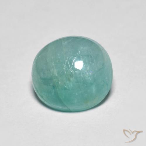1.61ct Natural Verde azul oscuro-medio Grandidierita, Ovalada, Translúcido
