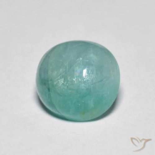 Grandidierita Verde azul oscuro-medio natural de 1.61 ct, Ovalada, Translúcido