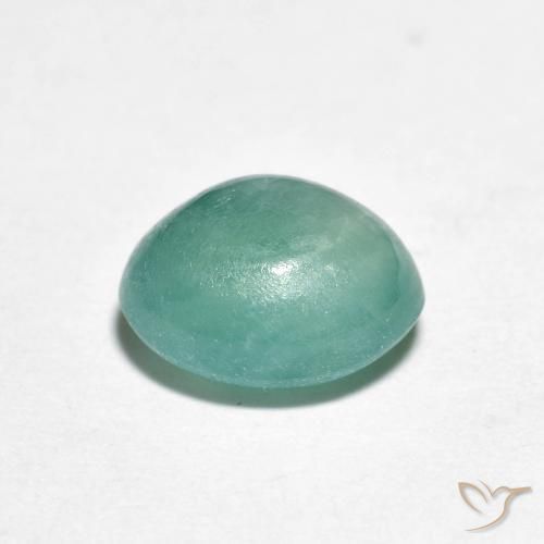 Grandidierita Azul-verde natural de 2.13 ct, Ovalada, Translúcido