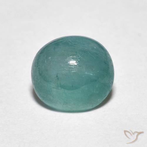 1.21ct Natural Azul verde medio Grandidierita, Ovalada, Translúcido