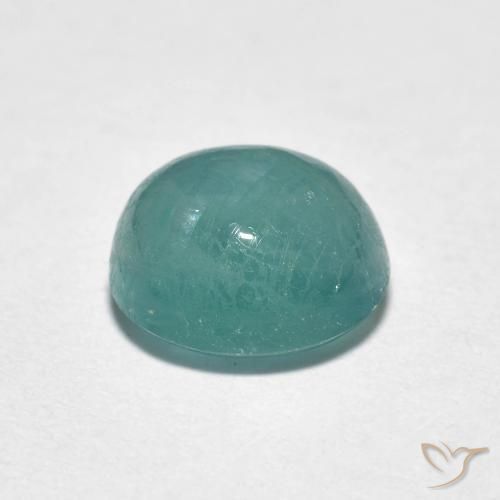 Grandidierita Azul verdoso natural de 2.43 ct, Redondo, Translúcido
