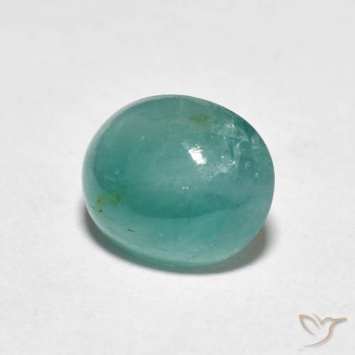 Grandidierita Azul verdoso natural de 2.44 ct, Ovalada, Translúcido