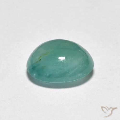 Grandidierita Azul verdoso natural de 2.44 ct, Ovalada, Translúcido