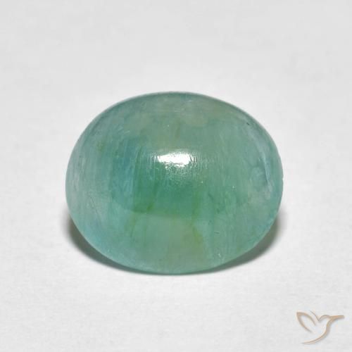 2.98ct Natural Tono azul verde Grandidierita, Ovalada, Translúcido