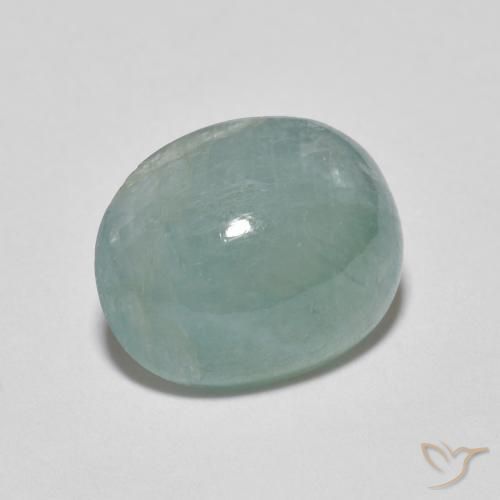 Grandidierita Azul-verde natural de 4.21 ct, Ovalada, Translúcido
