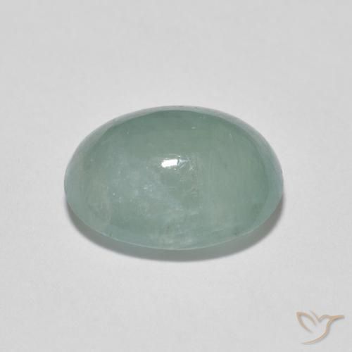 Grandidierita Azul-verde natural de 4.21 ct, Ovalada, Translúcido