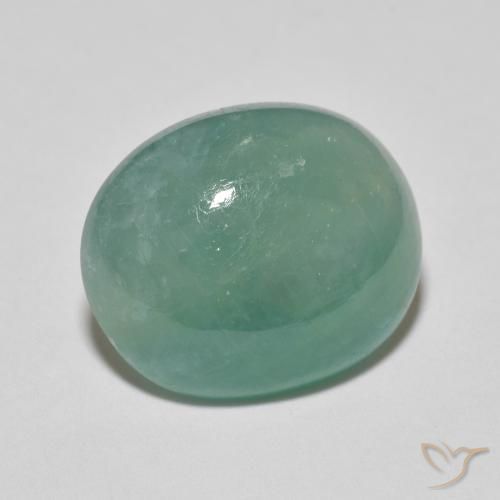 Grandidierita Verde azulado medio natural de 8.97 ct, Ovalada, Translúcido